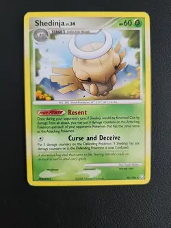 Shedinja - 40/146 - 2008 DP Legends Awakened Non-Holo Pokemon Card - MP - Image 1
