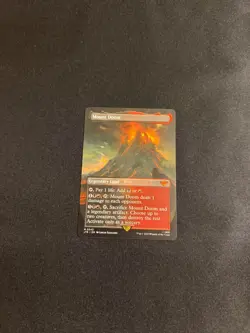 Mount Doom #258 [Lord of the Rings] Magic MTG Cards NM/LP - Image 1