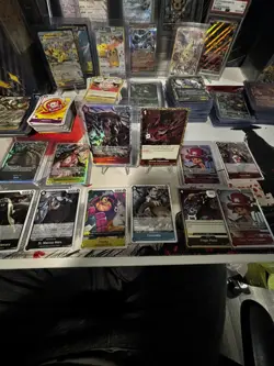 🔥One Piece tcg 7 Card ALL-FOIL Mixed Lot +50 Bulk Cards (+1 Leader Included) 🔥 - Image 3