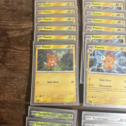 Pokemon Paldea Adventure chest Promo Cards bundle x6 Lot Promos Pawmot Maushold - Image 2