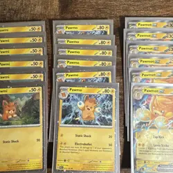 Pokemon Paldea Adventure chest Promo Cards bundle x6 Lot Promos Pawmot Maushold - Image 3