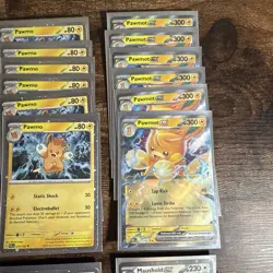 Pokemon Paldea Adventure chest Promo Cards bundle x6 Lot Promos Pawmot Maushold - Image 4