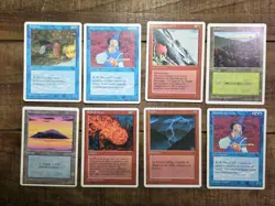 MTG Alpha Beta Edition Japanese french germanU MIX 1994 Vintage Magic! - Image 1