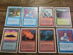 MTG Alpha Beta Edition Japanese french germanU MIX 1994 Vintage Magic! - Image 2