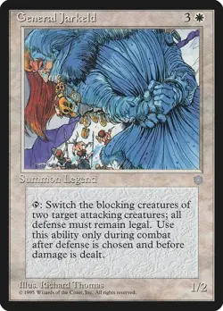 General Jarkeld Ice Age Rare NM Magic: The Gathering Normal - Image 1