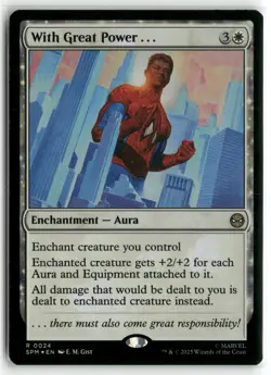 With Great Power . . . R Marvel's Spider-Man 24 NM - Image 1