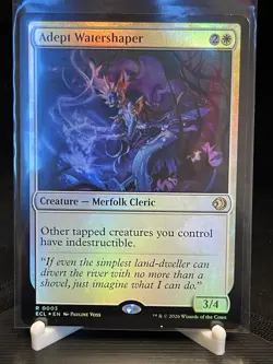 Adept Watershaper Lorwyn Eclipsed Foil - Image 1