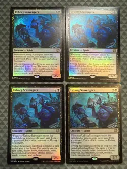 (x4) MTG Urborg Scavengers #0015 Foil March of the Machine: The Aftermath (MAT) - Image 2
