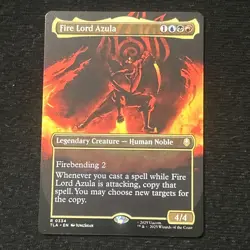 Fire Lord Azula (0334) (Borderless) Avatar: The Last Airbender Regular - Image 1