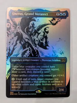 Unctus, Grand Metatect (Showcase) Phyrexia: All Will Be One Foil - MTG RARE - Image 1