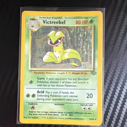 Pokemon TCG Victreebel Jungle 14/64 Unlimited Holo Rare 80 HP 1999 - Image 1