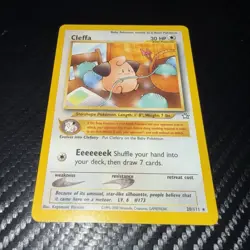 Pokemon Cleffa Neo Genesis 20/111 Rare 30 HP Regular Unlimited English - Image 1