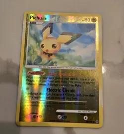 Pichu 45/100 Stormfront Reverse Holo 2008 English Pokemon TCG - Image 1