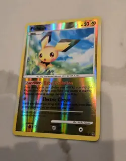 Pichu 45/100 Stormfront Reverse Holo 2008 English Pokemon TCG - Image 2