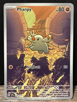 Phanpy 205/191 IR NM - Pokemon TCG Surging Sparks [FAST SHIPPING!!] - Image 1