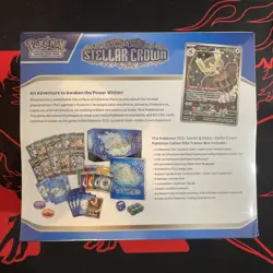New Stellar Crown Pokemon Center Exclusive ETB TCG Factory Sealed - Image 2