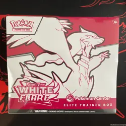 White Flare Pokemon Center Elite Trainer Box ETB | Scarlet & Violet | SEALED - Image 1