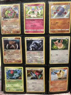 Pokemon TCG Collection Lot with Binder Mid-Era XY Sun & Moon & More Lp-Damaged - Image 1