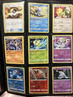 Pokemon TCG Collection Lot with Binder Mid-Era XY Sun & Moon & More Lp-Damaged - Image 5