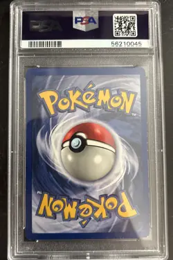 1999 Pokemon Base Set 1st Edition Shadowless - Machamp PSA 7 - Image 2