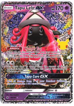 Tapu Lele GX 60/145 Classic Collection Celebrations: Classic Collection Pokemon - Image 1