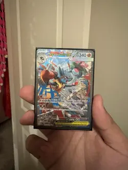 The Pokemon Company Mega Lucario EX Full Art Holo 340 HP Me01 179/132 Stage 1 - Image 1