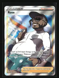 Pokemon ROSE 071/072 Full Art Trainer Ultra Rare 2021 Shining Fates NM/Near Mint - Image 1