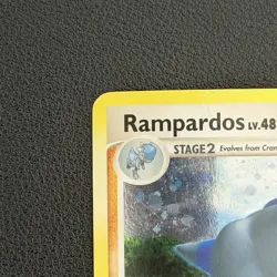 Pokemon TCG Rampardos Mysterious Treasures 33/123 Rare Holo - DMG - Image 4