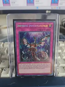 Infinite Impermanence FLOD-EN077 Flames of Destruction 1st Ed Yu-Gi-Oh - Image 1