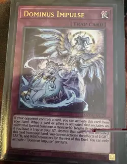 MZMU-EN126 Dominus Impulse Ultra Rare YuGiOh! NEW - Image 1