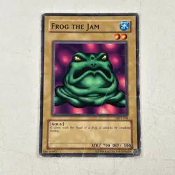 Yugioh Frog the Jam MP1-004 Common Damaged Playable Card - Image 1