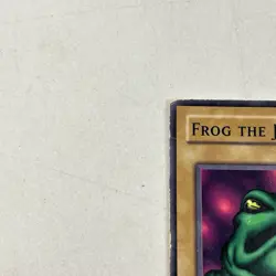 Yugioh Frog the Jam MP1-004 Common Damaged Playable Card - Image 2