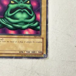 Yugioh Frog the Jam MP1-004 Common Damaged Playable Card - Image 4