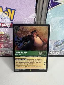 Disney Lorcana - John Silver Alien Pirate 82/204 - 1st Chapter - COLD FOIL (NM) - Image 1