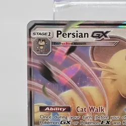 Pokemon Persian GX 149/214 Sm-Unbroken Bonds Ultra Rare Full Art Holo Card NM - Image 3