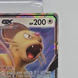 Pokemon Persian GX 149/214 Sm-Unbroken Bonds Ultra Rare Full Art Holo Card NM - Image 4