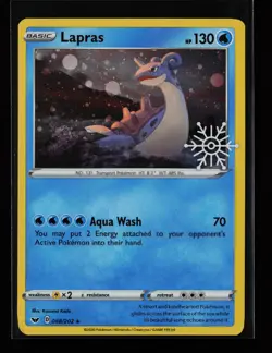 Lapras 048/202 Promo Holo Miscellaneous Cards & Products Pokemon Card - Image 1