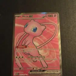 Mew EX 180 HP Ultra Rare Holo Sv: Scarlet & Violet 151 Pokemon Card 193/165 - Image 1