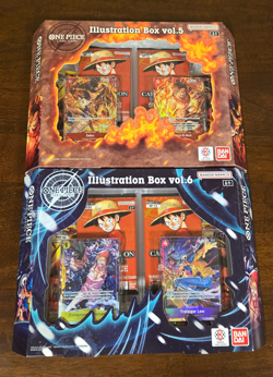One Piece Card Game Illustration Box Vol 5 and 6 Bundle Brand New/Factory Sealed - Image 1