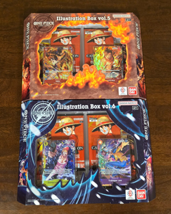 One Piece Card Game Illustration Box Vol 5 and 6 Bundle Brand New/Factory Sealed - Image 2
