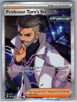 Professor Turo's Scenario 240/182 SV04: Paradox Rift - Pokemon Card - NM - Image 1