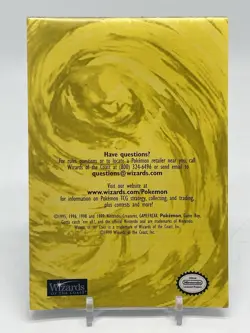 VINTAGE Pokemon Trading Card Game TCG Rulebook Version 1 Rule Manuel 1999 - Image 2