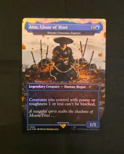 Atsu, Ghost of Yotei, Foil, Ghost of Tsushima Secret Lair, Magic MTG NM - Image 1