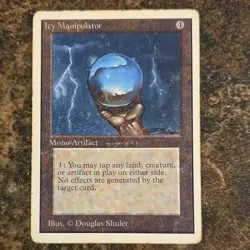 Mtg - Icy Manipulator - Regular Mono Artifact - 167 English Douglas Shuler - Image 1