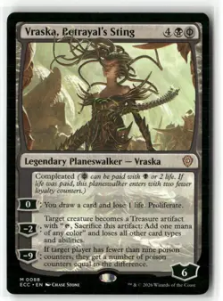 Vraska, Betrayals Sting Commander: Lorwyn Eclipsed Regular - Image 1