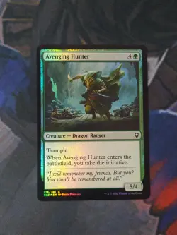 Avenging Hunter | 7% Off 2+ | C Baldur's Gate | NM | MTG - Image 1