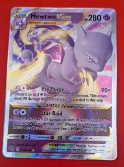 Mewtwo VSTAR - 031/078 - Pokemon GO - NM - Image 1