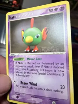 Natu 66/107 Deoxys Non Holo Pokemon TCG 2005 Single Card - Image 2