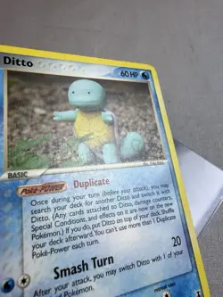 Pokemon TCG Ditto (Squirtle) 40/113 Delta Species Regular LP 2005 - Image 3