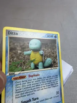 Pokemon TCG Ditto (Squirtle) 40/113 Delta Species Regular LP 2005 - Image 4